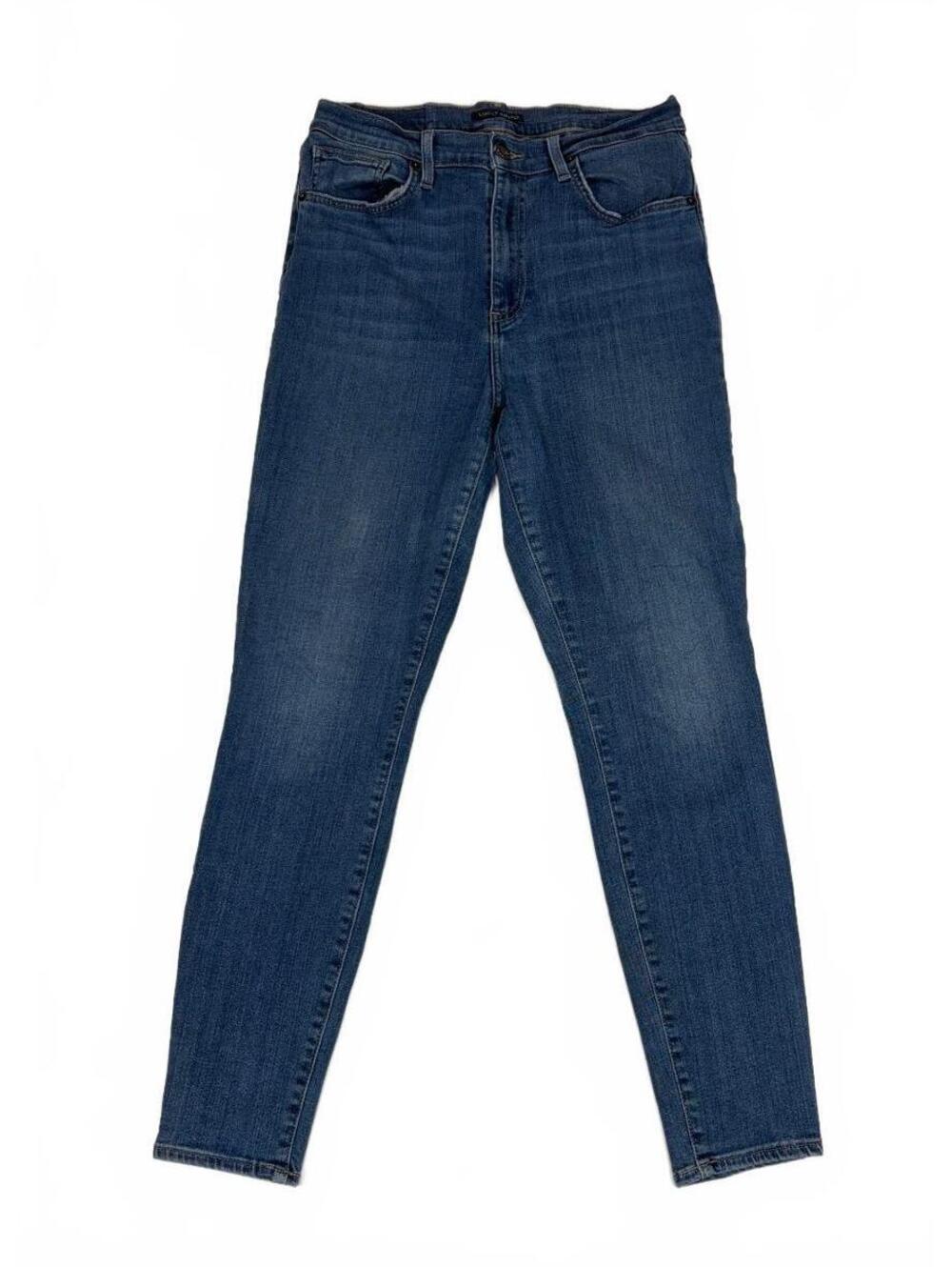 Skinny High Rise Lucky Brand Bridgette Jeans Women's 12/31R Blue Stretch Denim